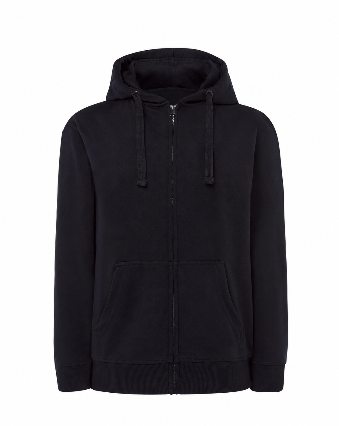 Sudadera Mujer gorro y cremallera.