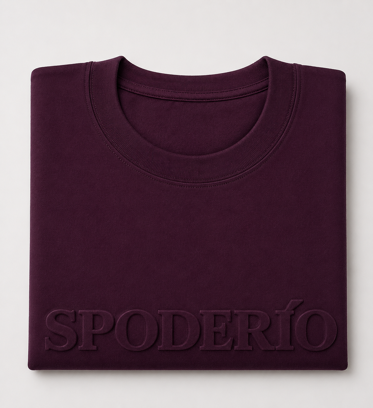 Camiseta Relieve SPODERÍO.