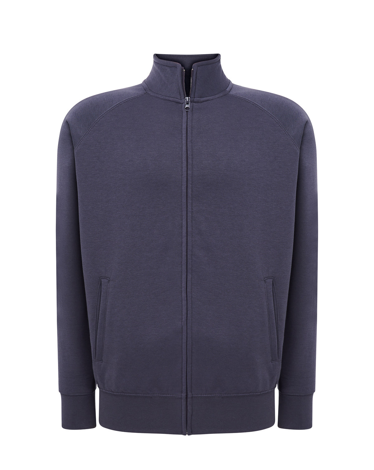 Sudadera Hombre cuello alto con cremallera.