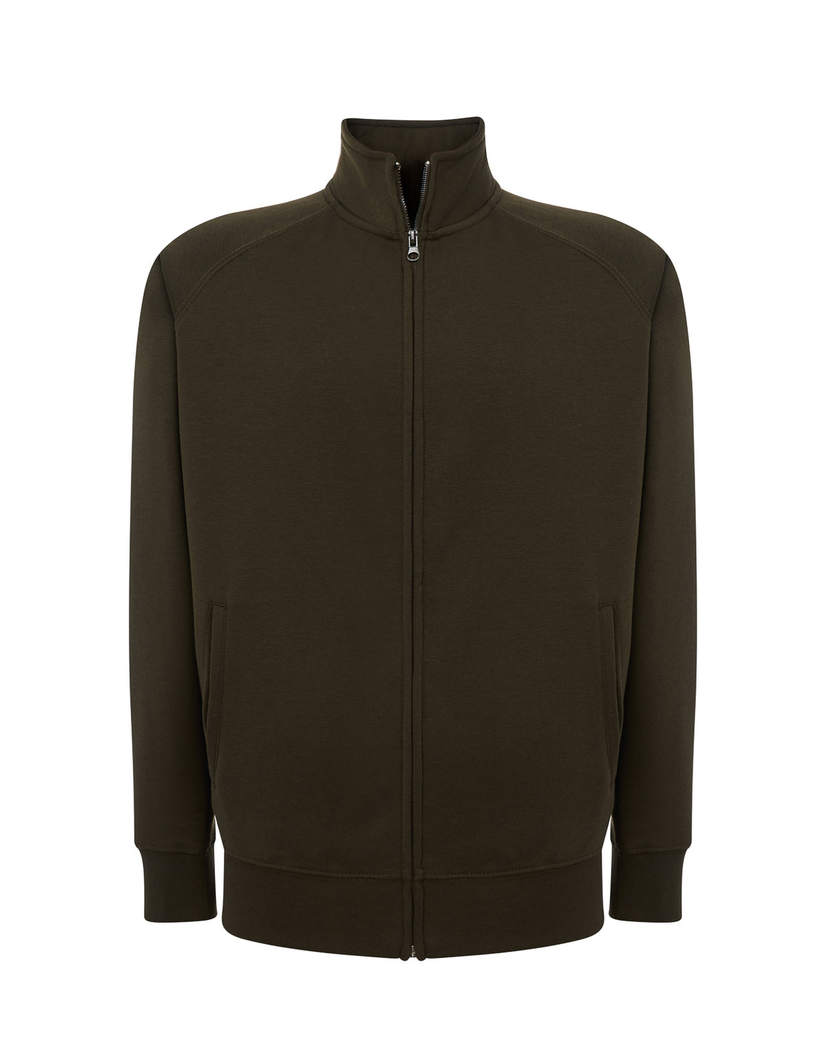 Sudadera Hombre cuello alto con cremallera.